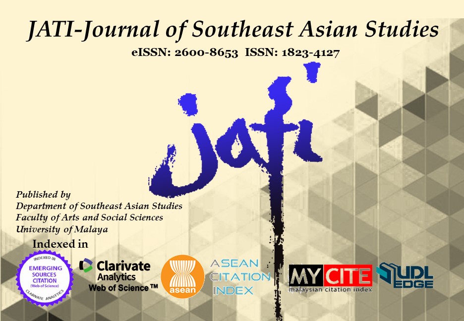					View Vol. 26 No. 1 (2021): JATI-Journal of Southeast Asian Studies
				